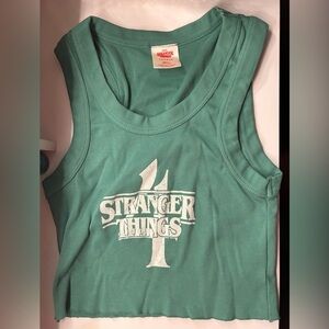 PacSun Teal Ribbed Top